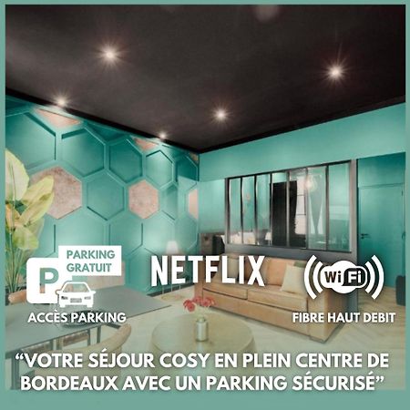 Free Parking - Self Checkin - Wifi - Netflix - City Center - Le Coste By SuperBurdeos Exterior foto